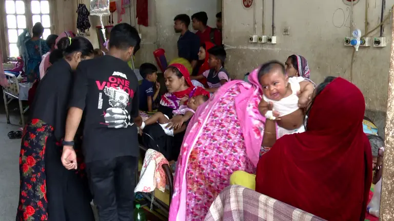 হাসপাতালে হাম রোগী